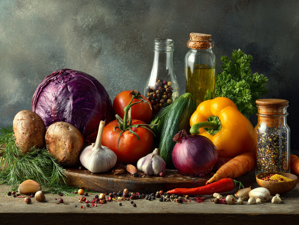 Egészséges saláta színes zöldségekkel